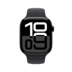 AppleWatch10GPS42mmCarcasaAluminiuJetBlacksiCureaSportNeagraSM