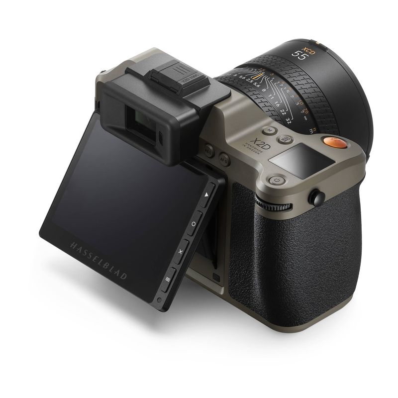 HasselbladX2D100CAparatFotoMirrorlessFormatMediuEarthExplorerLimitedEditionKitcuObiectivXCD55mmF25V