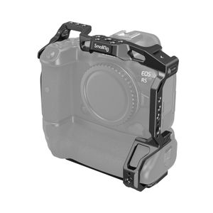 SmallRig 3464B Cage pentru Canon EOS R5/R6 cu Battery Grip BG-R10 Atasat