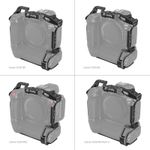 SmallRig3464BCagepentruCanonEOSR5R6cuBatteryGripBGR10Atasat