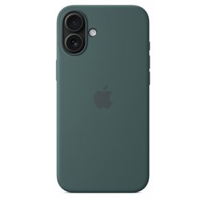 Apple Husa din Silicon cu MagSafe pentru iPhone 16 Lake Green