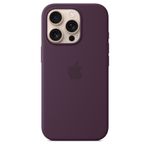 AppleHusadinSiliconcuMagSafepentruiPhone16ProMaxPlum
