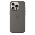 AppleHusadinSiliconcuMagSafepentruiPhone16ProMaxStoneGray
