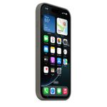 AppleHusadinSiliconcuMagSafepentruiPhone16ProMaxStoneGray
