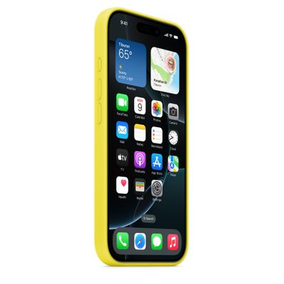 Apple Husa din Silicon cu MagSafe pentru iPhone 16 Pro Star Fruit