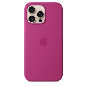 Apple Husa din Silicon cu MagSafe pentru iPhone 16 Pro Max Fuchsia