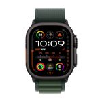 AppleWatchUltra2GPSCellular49mmCarcasaBlackTitaniumcuDarkGreenAlpineLoopS
