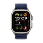 AppleWatchUltra2GPSCellular49mmCarcasaNaturalTitaniumcuBlueTrailLoopML