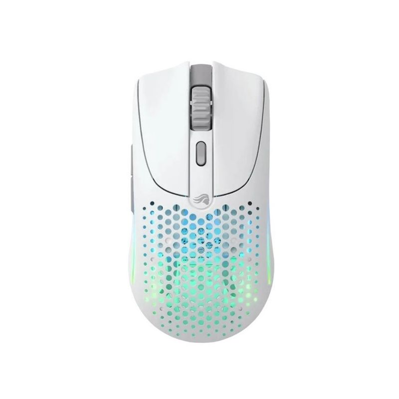 Glorious-Mouse-Gaming-Model-O-2-Wireless-26000-DPI-RGB-Ultralight-Hybrid-Ambidextru-Alb-Mat-