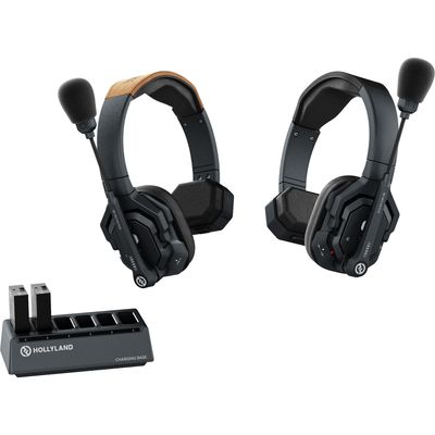 Hollyland Solidcom SE-2S Sistem Intercom Set 2 Casti