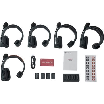 Hollyland Solidcom SE-5S Sistem Intercom Set 5 Casti