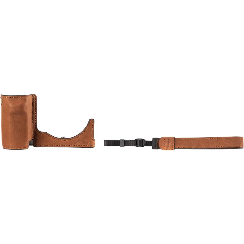 SmallRig-4889-Husa-din-Piele-pentru-Sony-ZV-E10-II-Maro