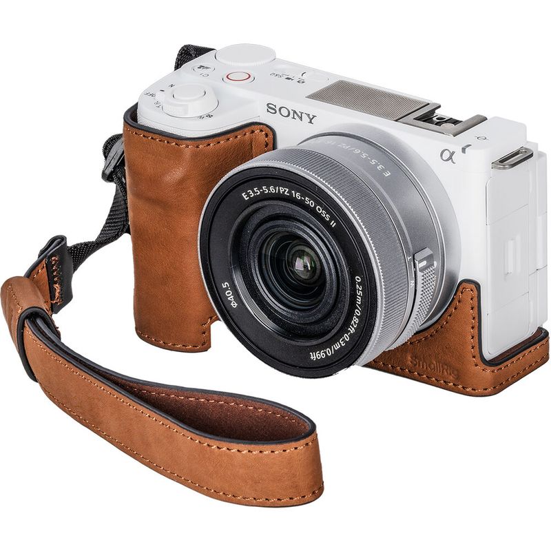 SmallRig-4889-Husa-din-Piele-pentru-Sony-ZV-E10-II-Maro.2