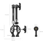 SmallRig4454KitdePrindereBratArticulatcuClemaMetalica