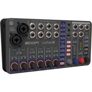 Zoom L-6 LiveTrak Mixer Recorder Digital 10 Canale