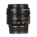LeicaSummiluxM28mmF14ASPHObiectivFotoNegru
