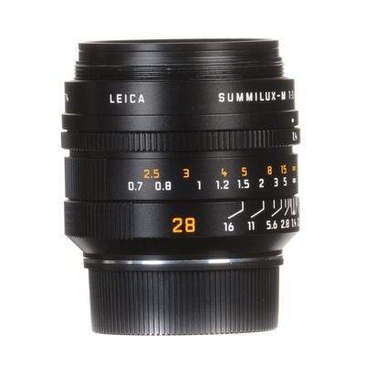 Leica Summilux-M 28mm F1.4  ASPH Obiectiv Foto Negru