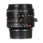 LeicaSummiluxM28mmF14ASPHObiectivFotoNegru
