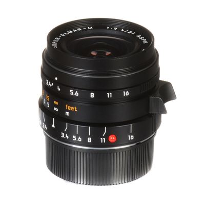 Leica Super-Elmar M 21mm F3.4 ASPH Obiectiv Foto Negru