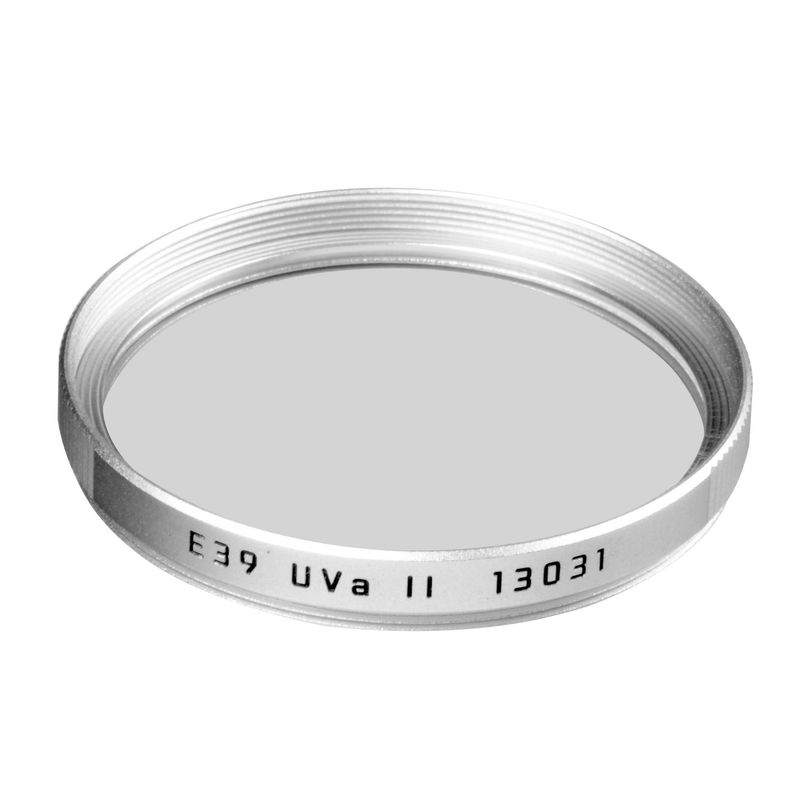 Leica-E39-Filtru-UVa-II-39mm-Argintiu