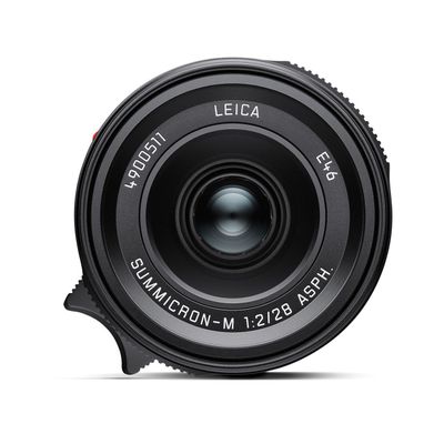 Leica Summicron-M 28mm F2 ASPH Obiectiv Foto Rangefinder Negru Anodizat