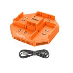 SmallRig4837Incarcatorcu4CanalepentruAcumulatoriNPF