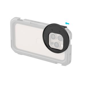 SmallRig 5010 Adaptor de Filtru atasabil pentru Seria de Cage iPhone 16 67mm