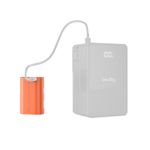 SmallRig-4968-Acumulator-Reincarcabil-cu-USB-C-pentru-Canon-tip-LP-E6NH-Portocaliu-3