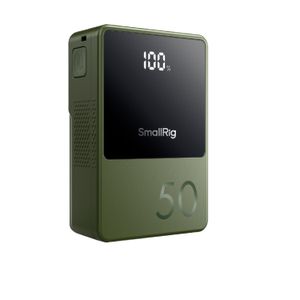 SmallRig 4872 VB50 Acumulator Mini V Mount, Verde