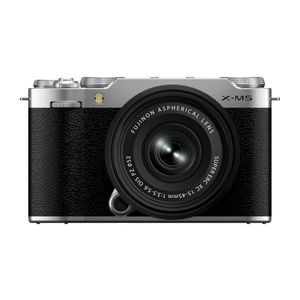 Fujifilm X-M5 Aparat Foto Mirrorless 26MP 6K Kit cu Obiectiv XC 15-45mm Argintiu