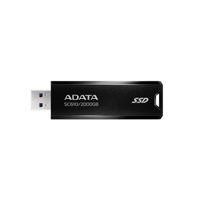 Adata SC610 SSD Extern 2TB USB 3.2 Gen2 Negru