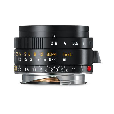 Leica Elmarit-M 28mm F2.8 ASPH Obiectiv Foto Rangefinder Negru Anodizat