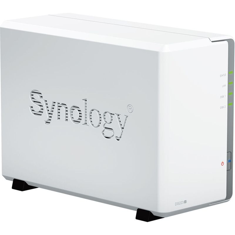 Synology-DS223j-NAS-cu-Procesor-Realtek-RTD1619B-1.7GHz-2-Bay-1GB-DDR4