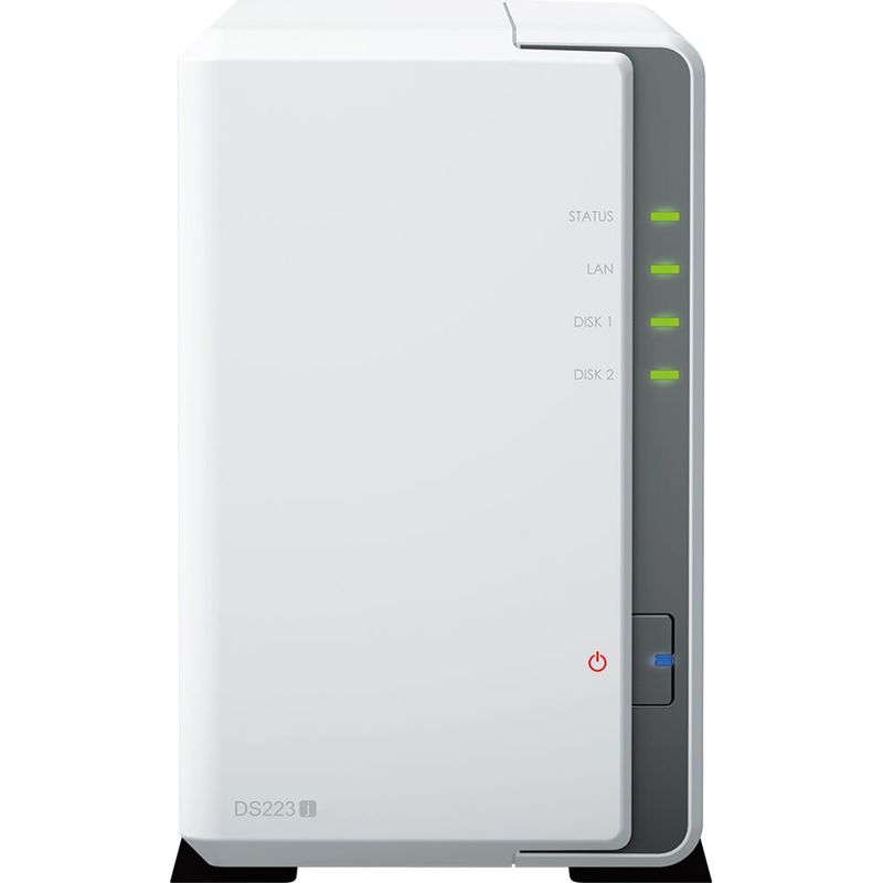 Synology-DS223j-NAS-cu-Procesor-Realtek-RTD1619B-1.7GHz-2-Bay-1GB-DDR4.2