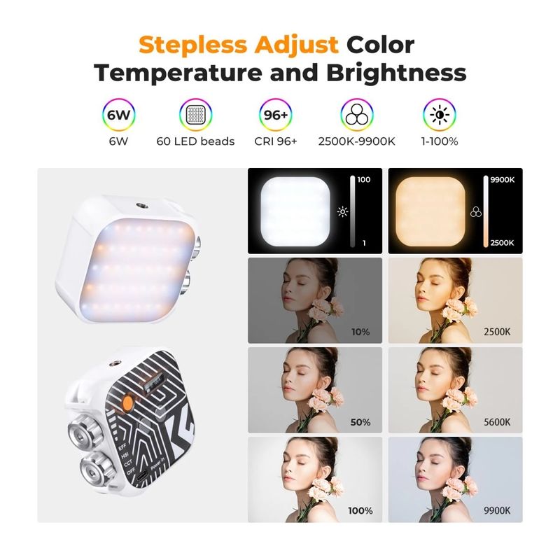 KFConceptLampaLEDRGB21EfecteCRI96Alba