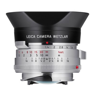 Leica Summilux-M 35mm F1.4 Obiectiv Foto Rangefinder Argintiu Crom