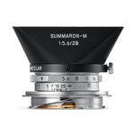 LeicaSummaronM28mmF56ObiectivFotoRangefinderArgintiuCrom