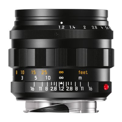 Leica Noctilux-M 50mm F1.2 ASPH 50mm Obiectiv Foto Rangefinder Negru Anodizat
