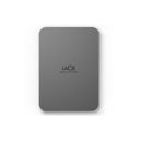 LaCie Mobile Drive Secure Hard Disk Extern 2TB USB-C 3.2 Gen 1 Argintiu