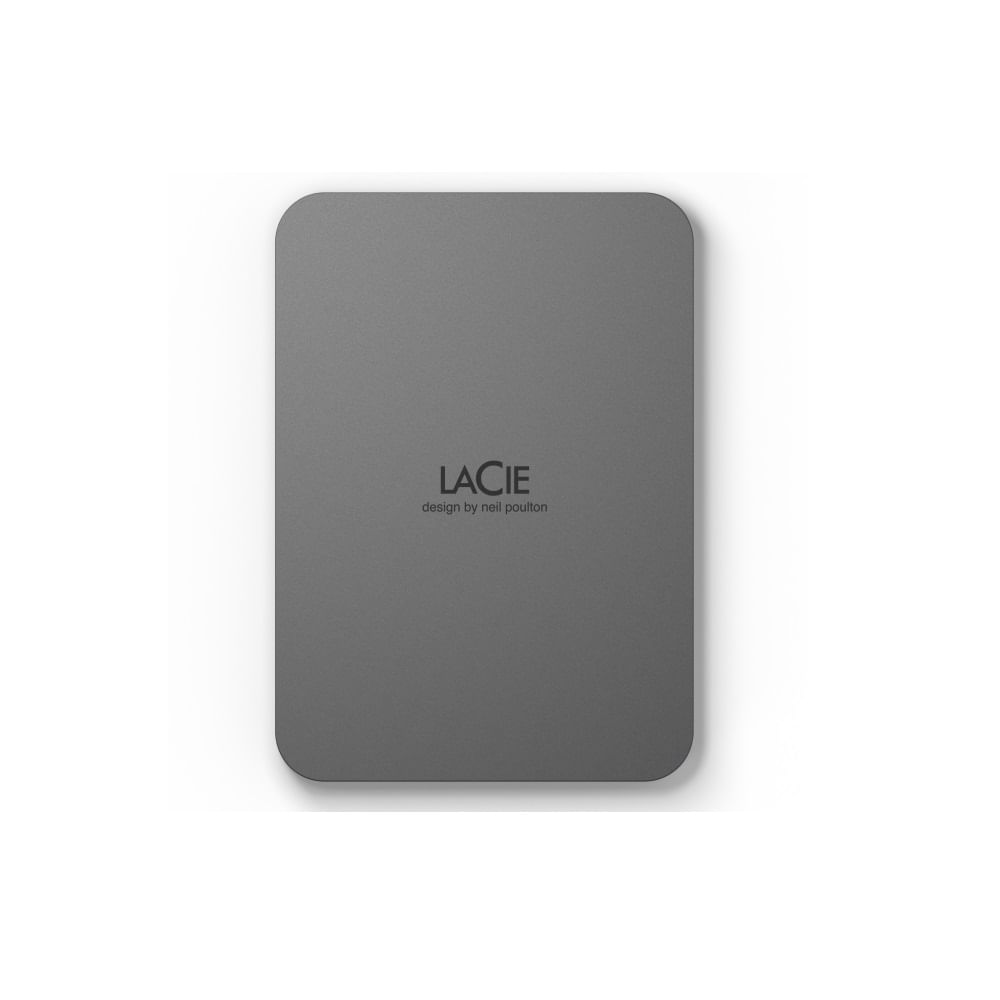 LaCie Mobile Drive Secure Hard Disk Extern 2TB USB-C 3.2 Gen 1 Argintiu