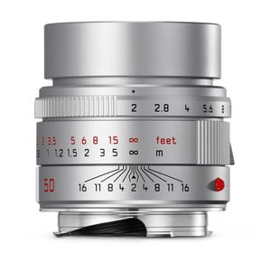 Leica APO-Summicron-M 50mm F2 ASPH Obiectiv Foto Rangefinder Argintiu Anodizat