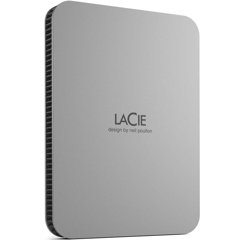 LaCieMobileDriveHDDExtern2TB25USB30Argintiu