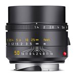 LeicaSummiluxM50mmF14ASPHObiectivFotoRangefinderNegruAnodizat