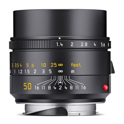 Leica Summilux-M 50mm F1.4 ASPH Obiectiv Foto Rangefinder Negru Anodizat