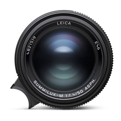 Leica Summilux-M 50mm F1.4 ASPH Obiectiv Foto Rangefinder Negru Anodizat