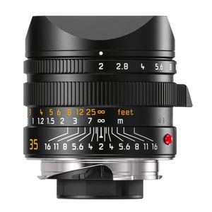 Leica APO-Summicron-M 35mm F2 ASPH Obiectiv Foto Rangefinder Negru Anodizat