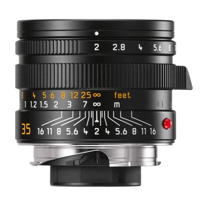 Leica APO-Summicron-M 35mm F2 ASPH Obiectiv Foto Rangefinder Negru Anodizat