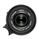 LeicaAPOSummicronM35mmF2ASPHObiectivFotoRangefinderNegruAnodizat