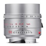 LeicaSummiluxM50mmF14ASPHObiectivFotoRangefinderArgintiuAnodizat