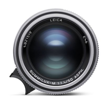 Leica Summilux-M 50mm F1.4 ASPH Obiectiv Foto Rangefinder Argintiu Anodizat